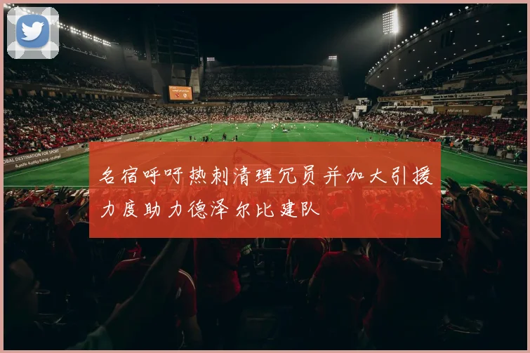 名宿呼吁热刺清理冗员并加大引援力度助力德泽尔比建队